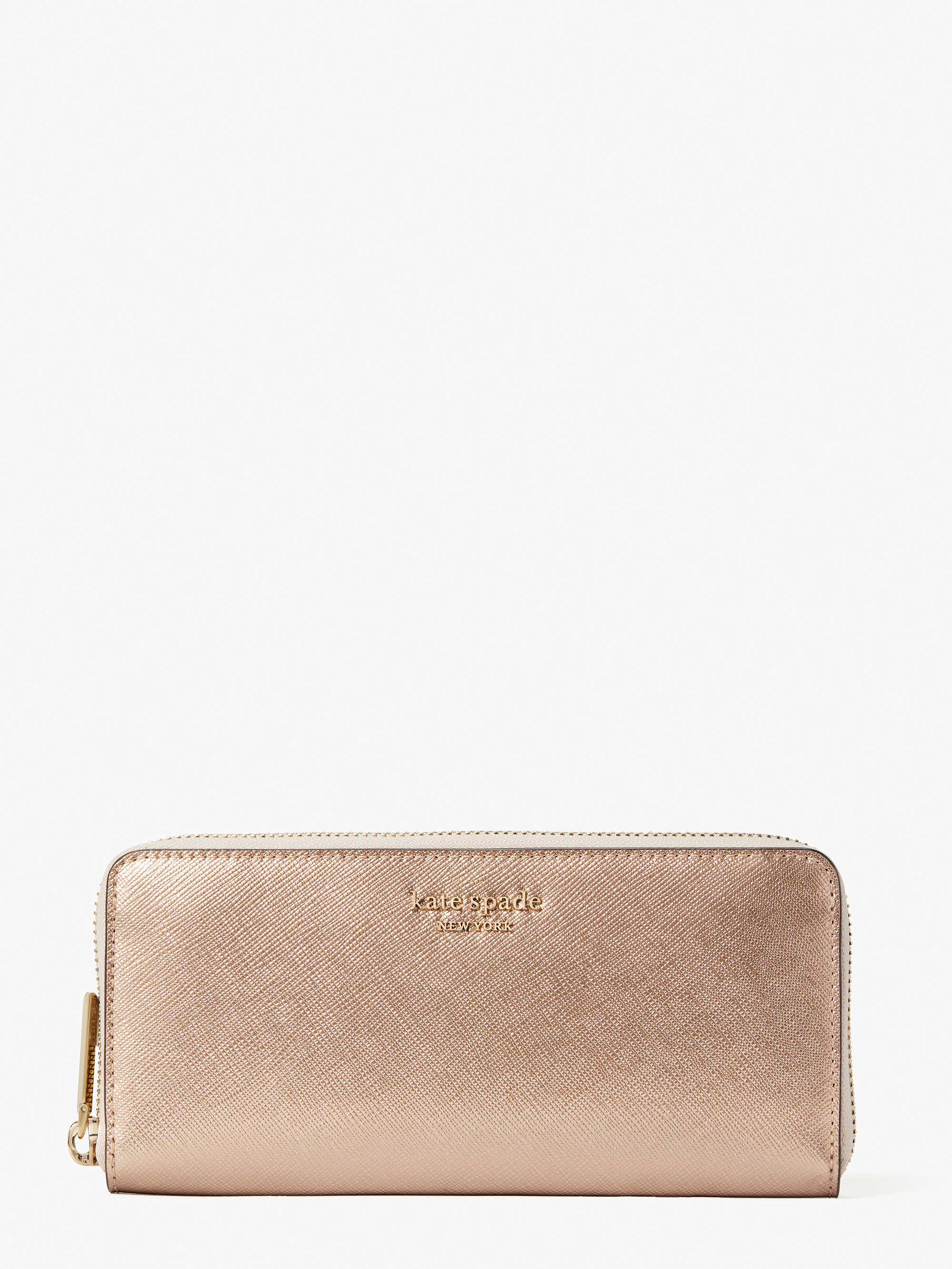 spencer metallic slim continental wallet | Kate Spade (US)