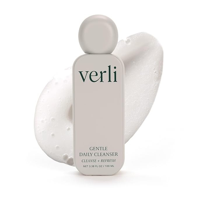 Verli Gentle Daily Cleanser | Hydrating Botanical Face Wash for Sensitive & Dry Skin | Non-Stripp... | Amazon (US)
