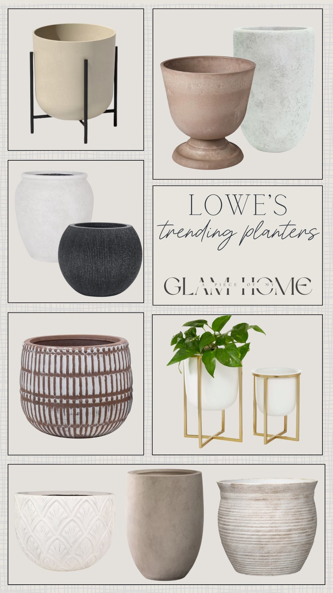 Lowe’s trending planters, Lowe’s garden finds, Lowe’s outdoor decor, outdoor planters, large outdoor planters, modern planters, ceramic planters, concrete planters, patio planters, front porch planters, planter pots, raised garden beds, self watering planters, indoor outdoor planters, spring gardening finds, backyard refresh, porch styling ideas, neutral outdoor decor, affordable garden planters, Lowe’s new arrivals

#LTKSeasonal #LTKHome #LTKU