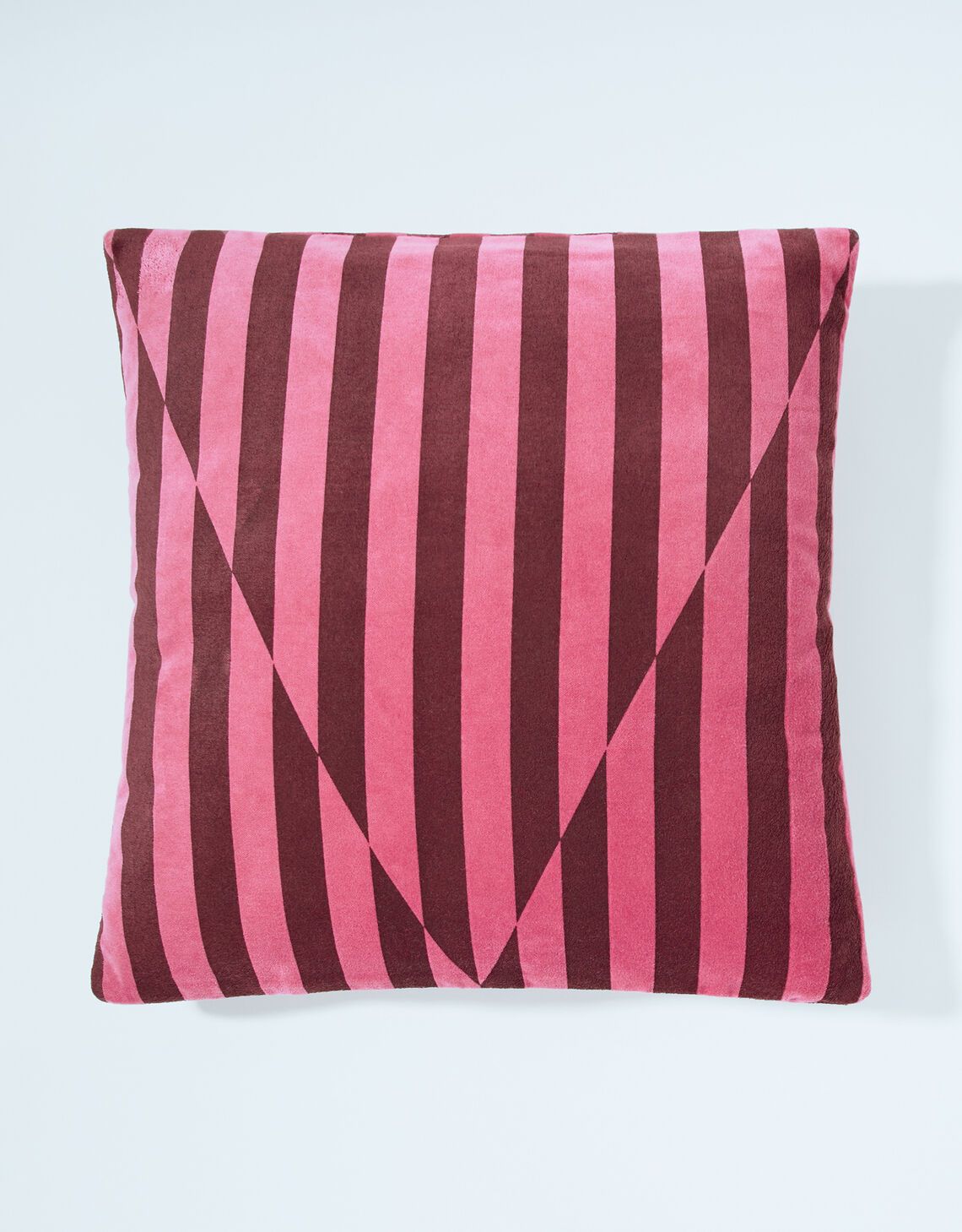 Velvet Stripe Cushion | Monsoon (UK)