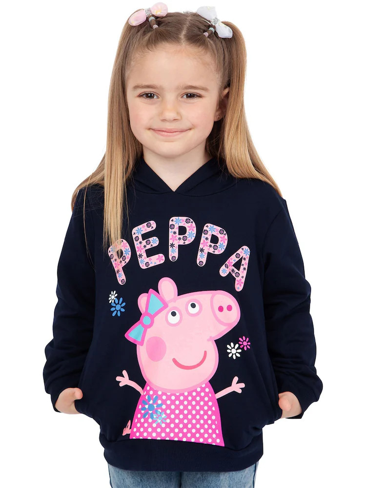 Buy Character Black Peppa Pig 100% Cotton Hoodie from Next USA | Next US