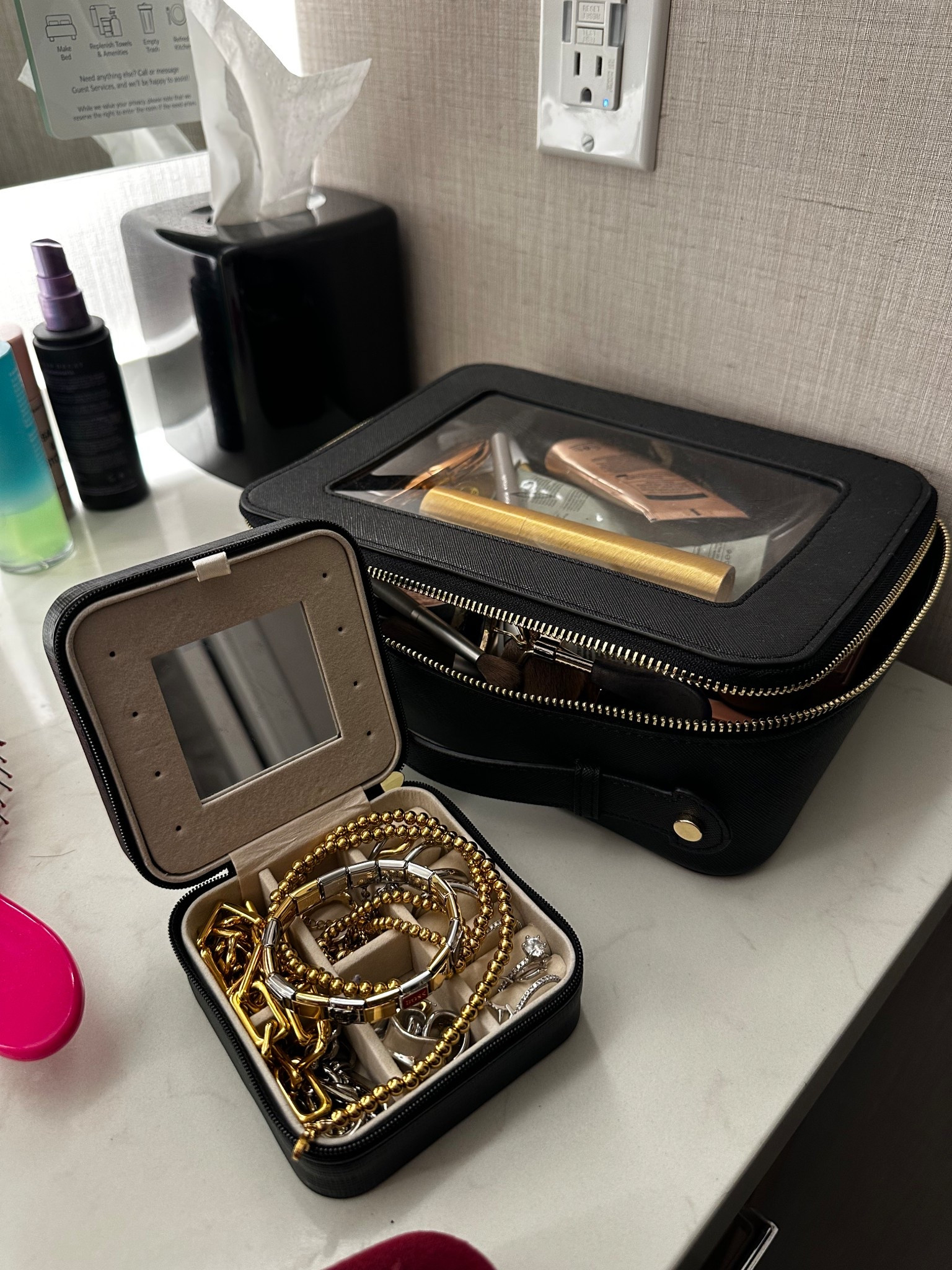 Travel cases from Amazon are great quality but also so cute! 

#LTKFindsUnder50 #LTKSaleAlert #LTKBeauty