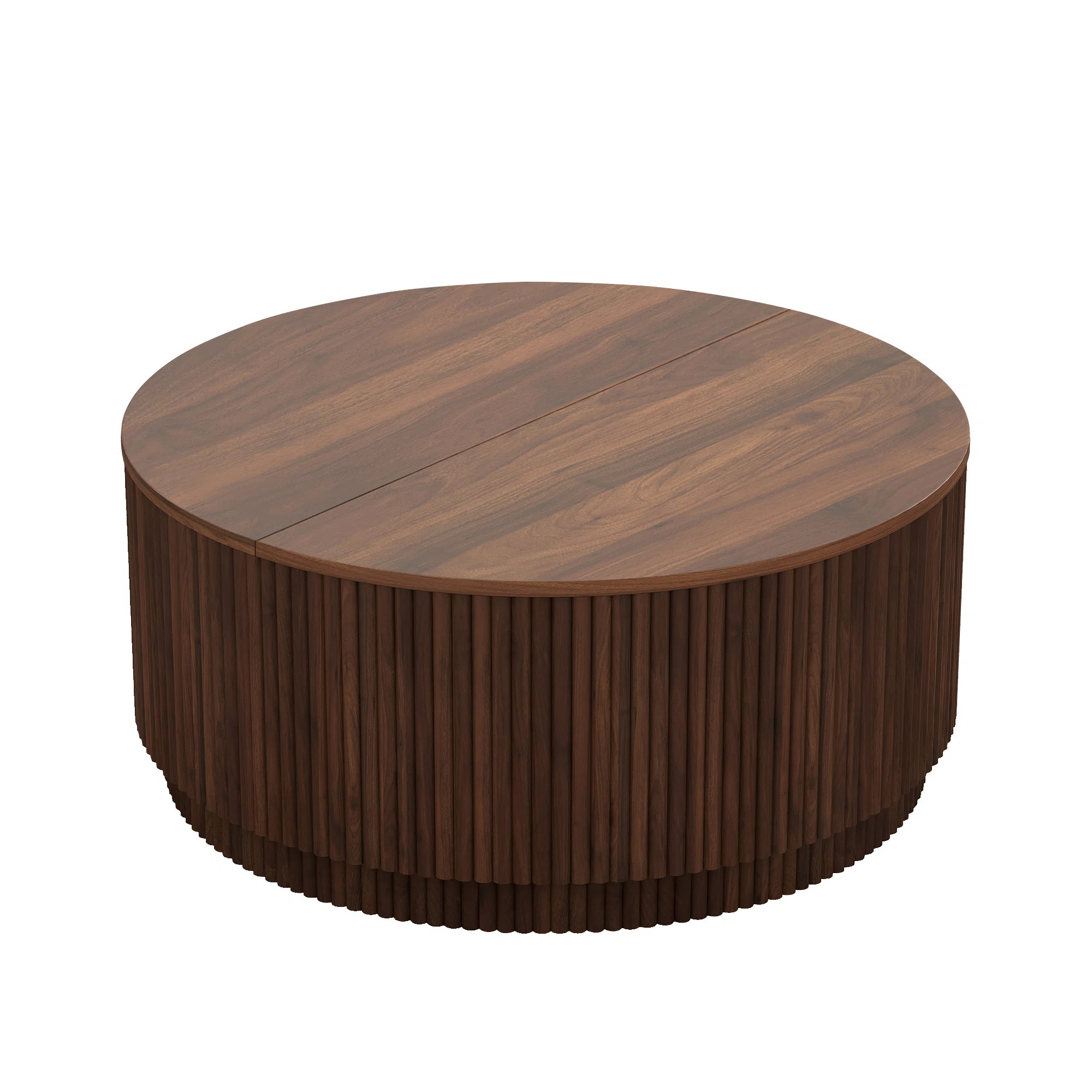 Wrought Studio\u2122 31.49" Round Storage Coffee Table & Reviews | Wayfair | Wayfair North America