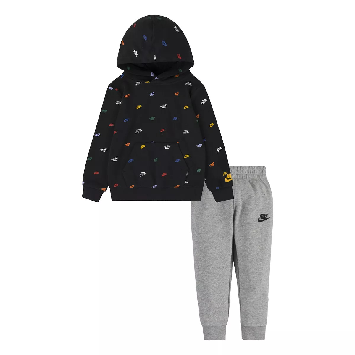 Toddler Boys Nike Club Printed Hoodie Set | Kohl's