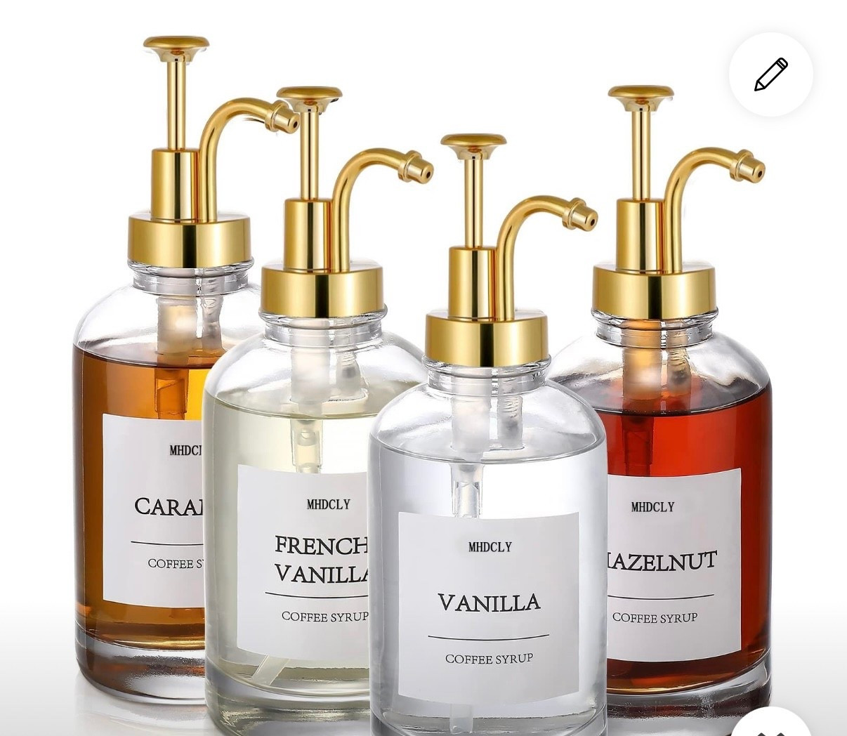 Elevate your coffee bar!  Flavored syrup dispensers with elegant design! Pumpkin spice for fall anyone?!!

#LTKSeasonal #LTKFamily #LTKOver40