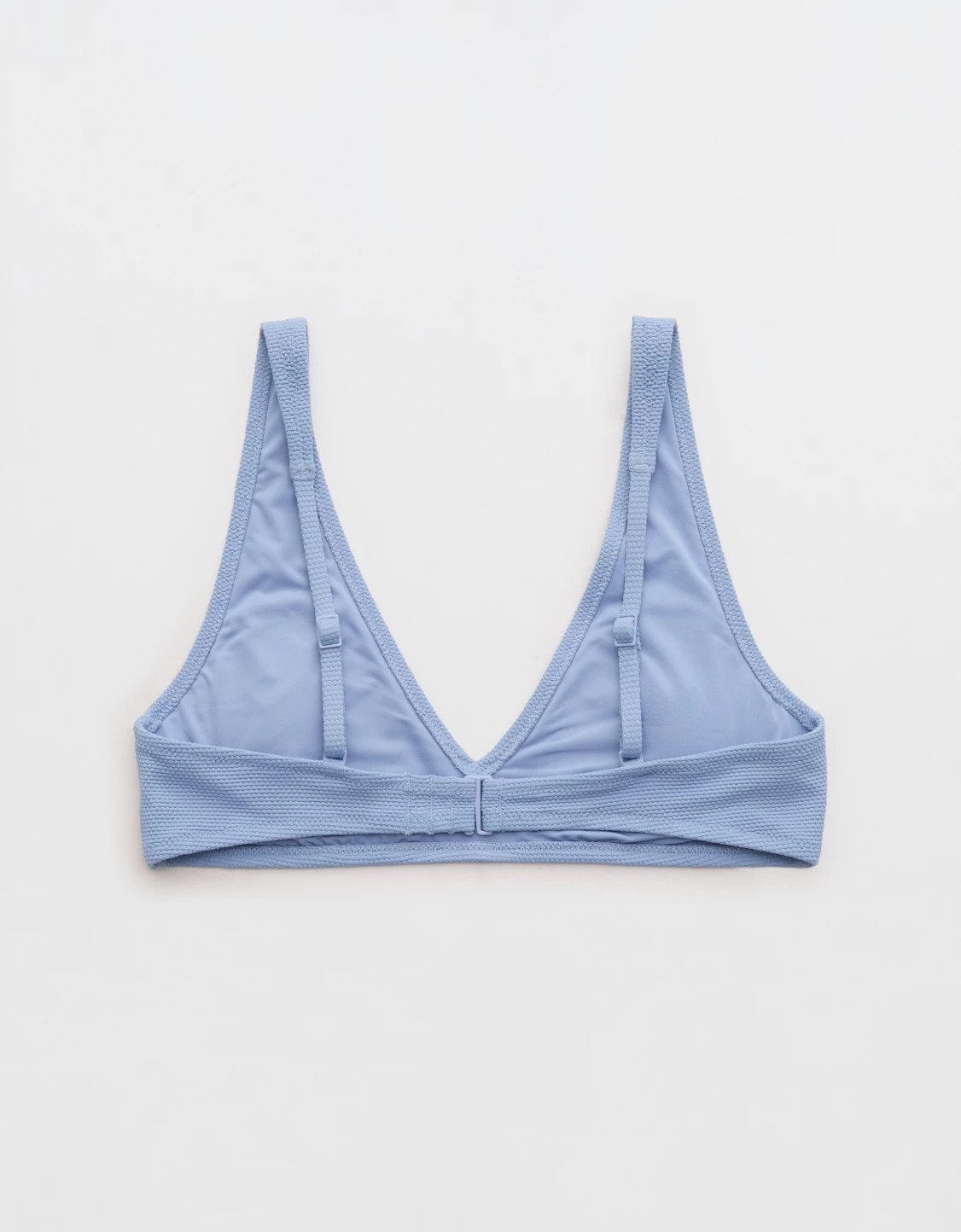 Aerie Pique Wide Strap Voop Bikini Top | Aerie