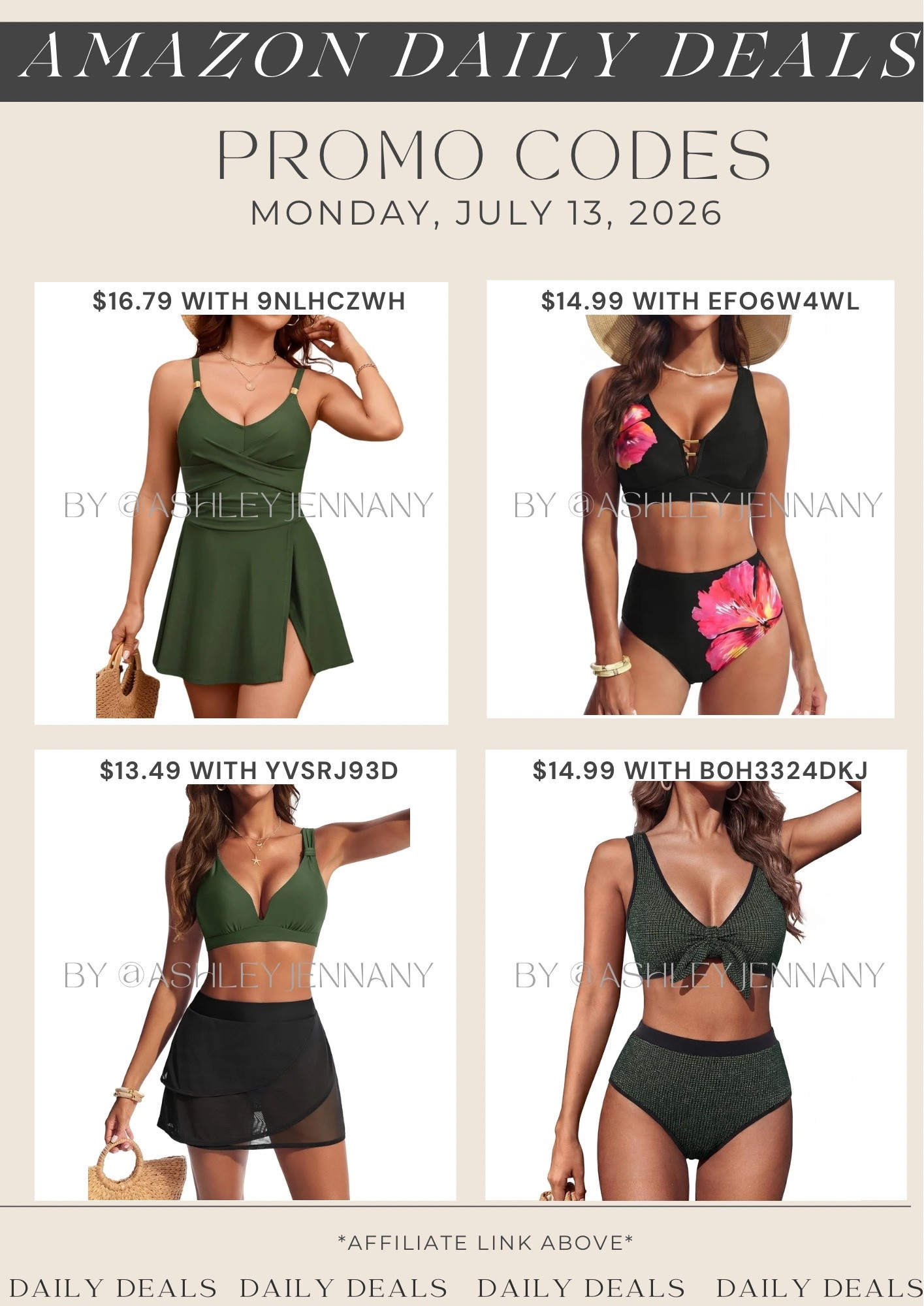 Amazon deals

#LTKSaleAlert #LTKSwim #LTKSeasonal