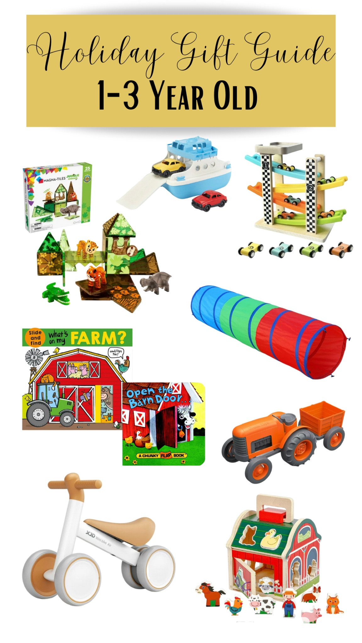 Gift guide for toddlers around the ages of 1-3 years old! 
Toddler gifts, toddler gift guide, holiday gift guide for kids, Christmas gift guide, Christmas gift guide for kids 

#LTKbaby #LTKkids #LTKSeasonal