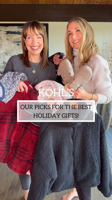 Roundup of all our favorite cozy gift ideas from @kohls ! Cozy sweaters, comfy joggers and clog slides, cute pajama sets and plush long robes! All at incredible savings! #kohlsfinds #kohlspartner
Gift guide, holiday gifts, gifts for her, Black Friday, Christmas gift ideas 

#LTKsalealert #LTKfindsunder50 #LTKGiftGuide