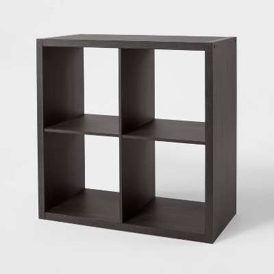 4 Cube Organizer Black Oak - Brightroom™ | Target