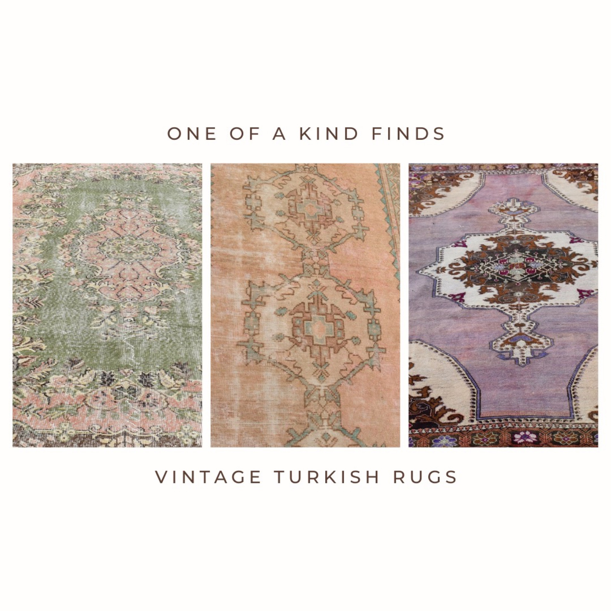 Vintage Turkish rugs exude timeless beauty, enchanting with their intricate patterns and vibrant colors, while their exceptional durability stands as a testament to the craftsmanship that transcends generations.



#LTKhome