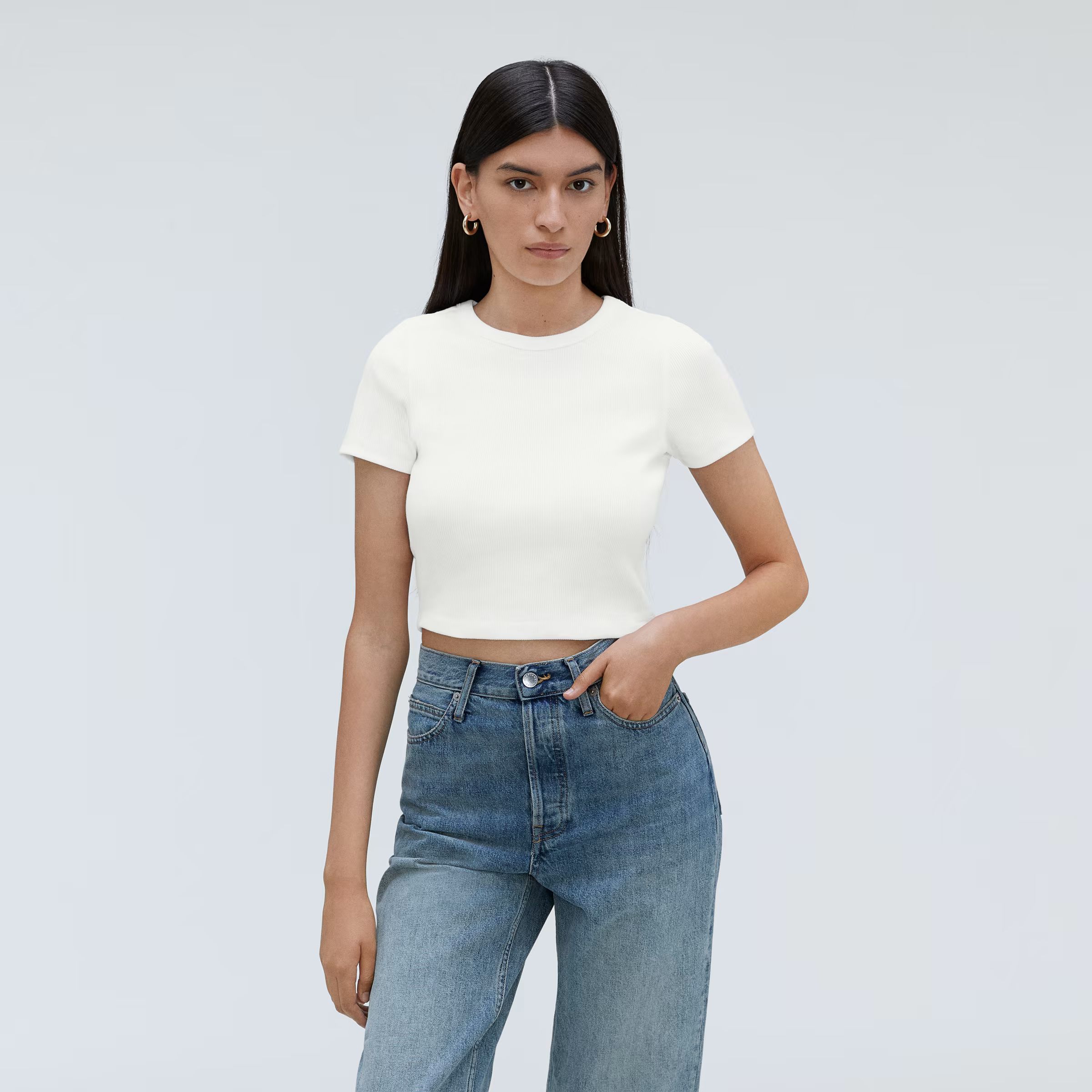 The Ribbed Baby Tee | Everlane