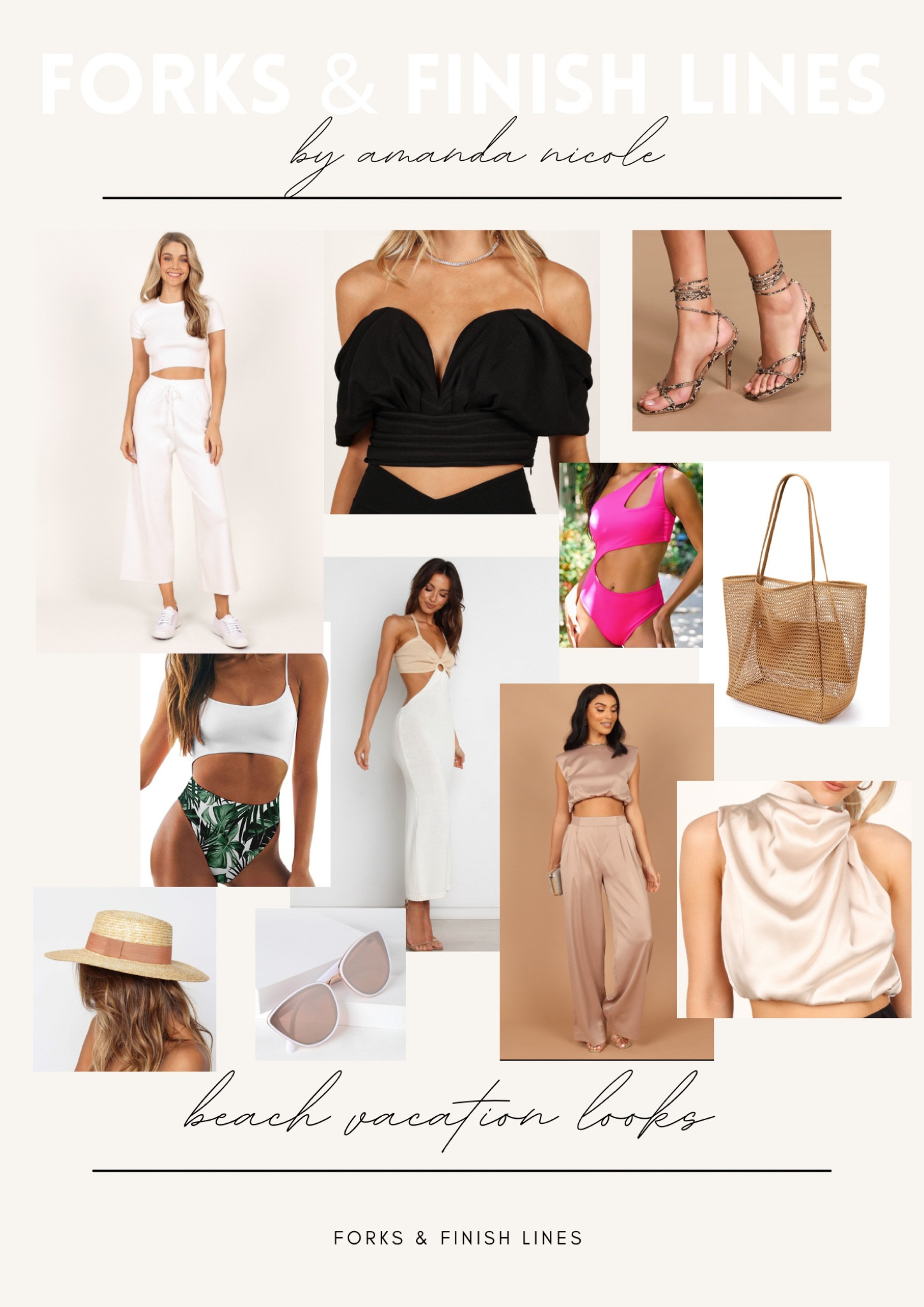 My spring beach vacation looks! Headed to Cabo in a few weeks - check out what I’m packing.

#LTKunder100 #LTKstyletip #LTKswim
