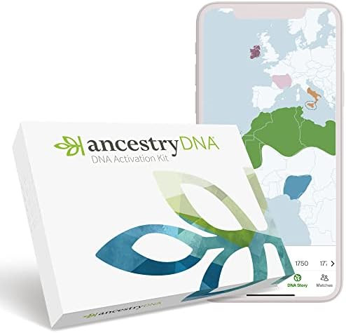 Amazon.com: AncestryDNA: Genetic Ethnicity Test, Ethnicity Estimate, AncestryDNA Test Kit… : He... | Amazon (US)