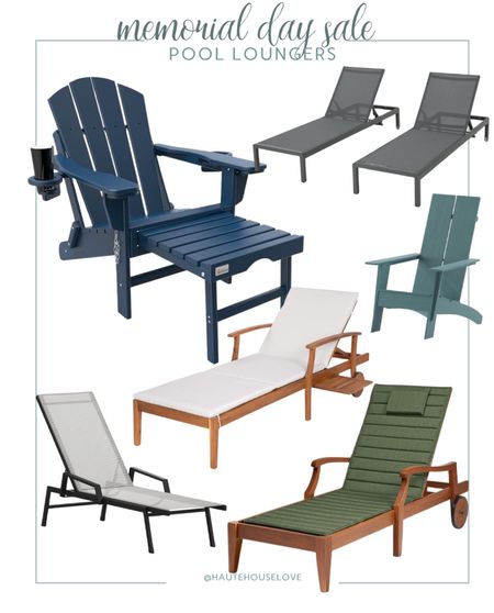 Memorial Day Sale - Pool Loungers

Outdoor Furniture Sale | Amazon Finds | Lounge chairs | Patio Furniture

#LTKHome #LTKSaleAlert