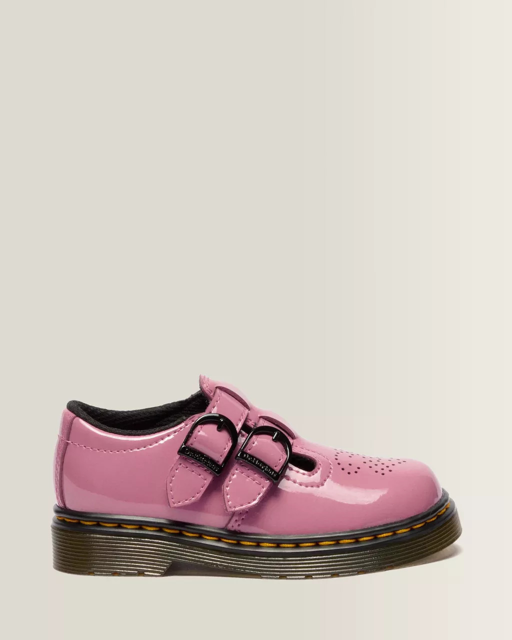 Toddler 8065 Mary Jane Patent Lamper Shoes in Dms Pink | Dr. Martens | Dr. Martens