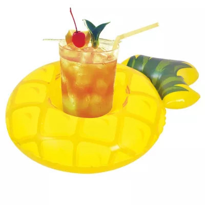 Pool Central Inflatable Pineapple Swimming Pool Beverage Drink Holder - 9 | Belk