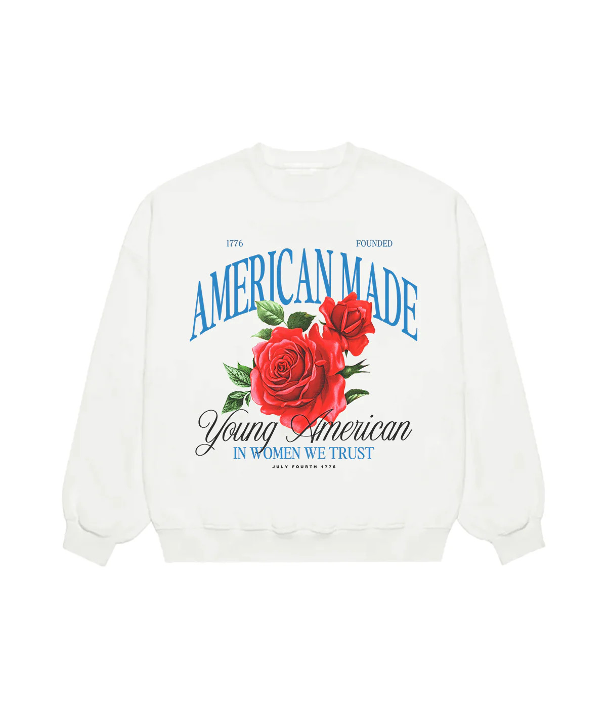American Made Lightweight Crewneck | Shop Kristin Jones