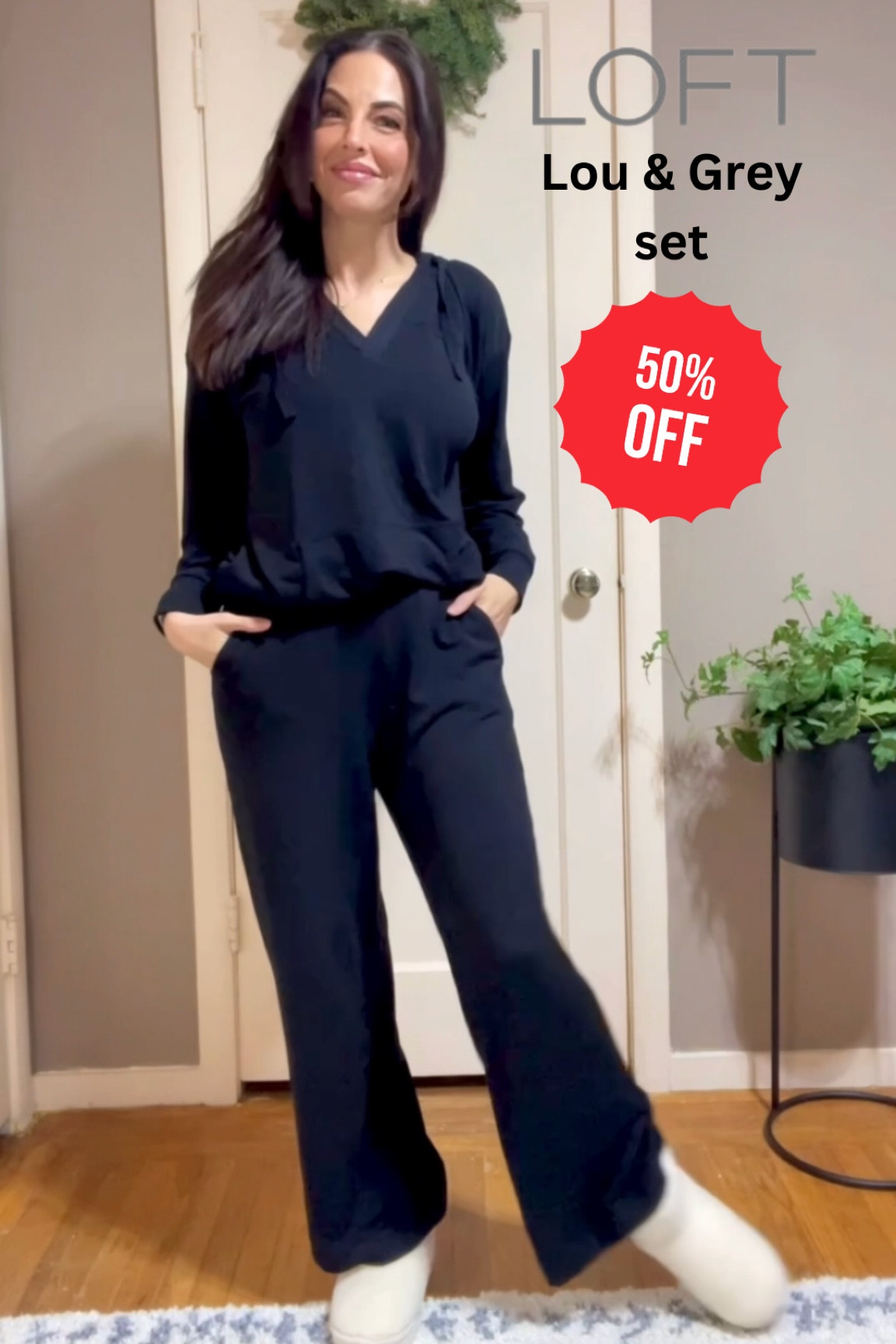 These Lou & Grey by Loft signaturesoft pieces live up to their name, as soon as I felt the material, I had to have it. Wearing ax XS in the hoodie and Small in the wide leg pants. These pieces are so versatile, I have even worn the pants to the office! Now is a great time to grab them on sale. Loungewear but make it fashion. ;)

#LTKFind #LTKunder50 #LTKsalealert