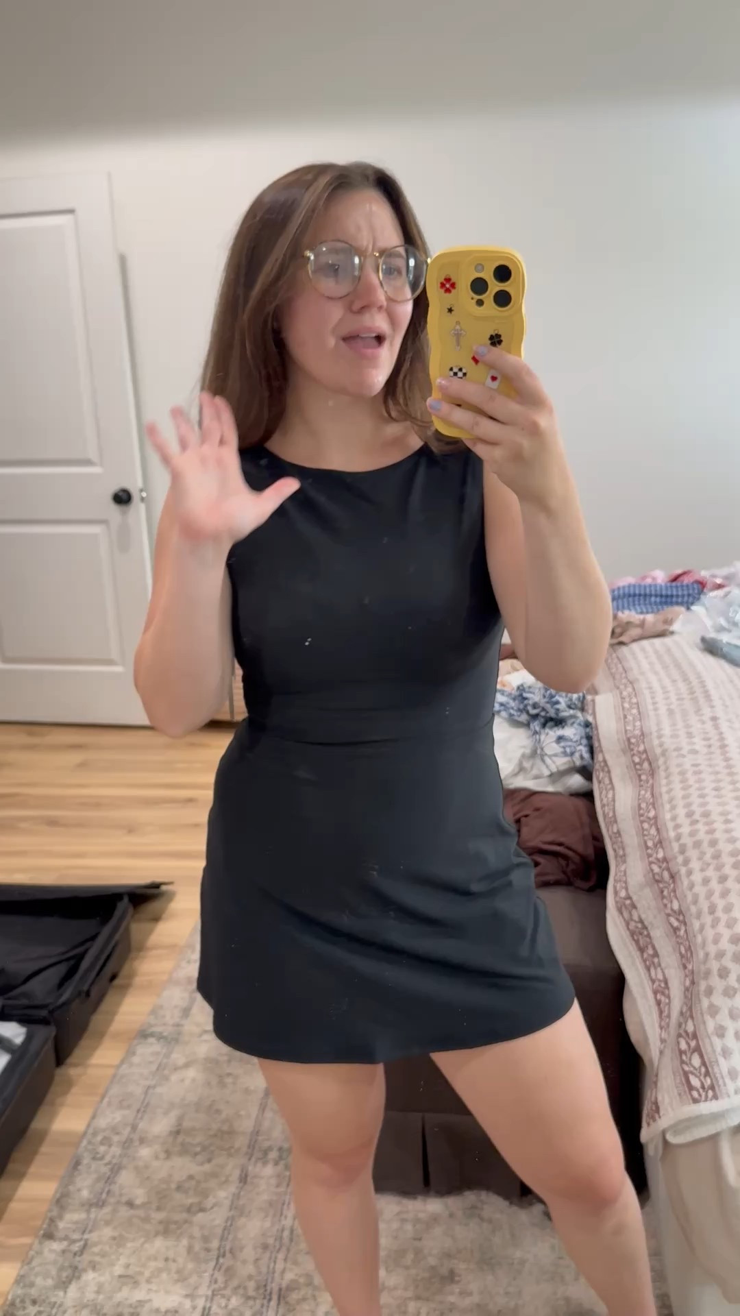 Cute athletic wear dress with built in shorts! Wearing a small petite! 

#LTKPetite #LTKSummerEdit #LTKActive