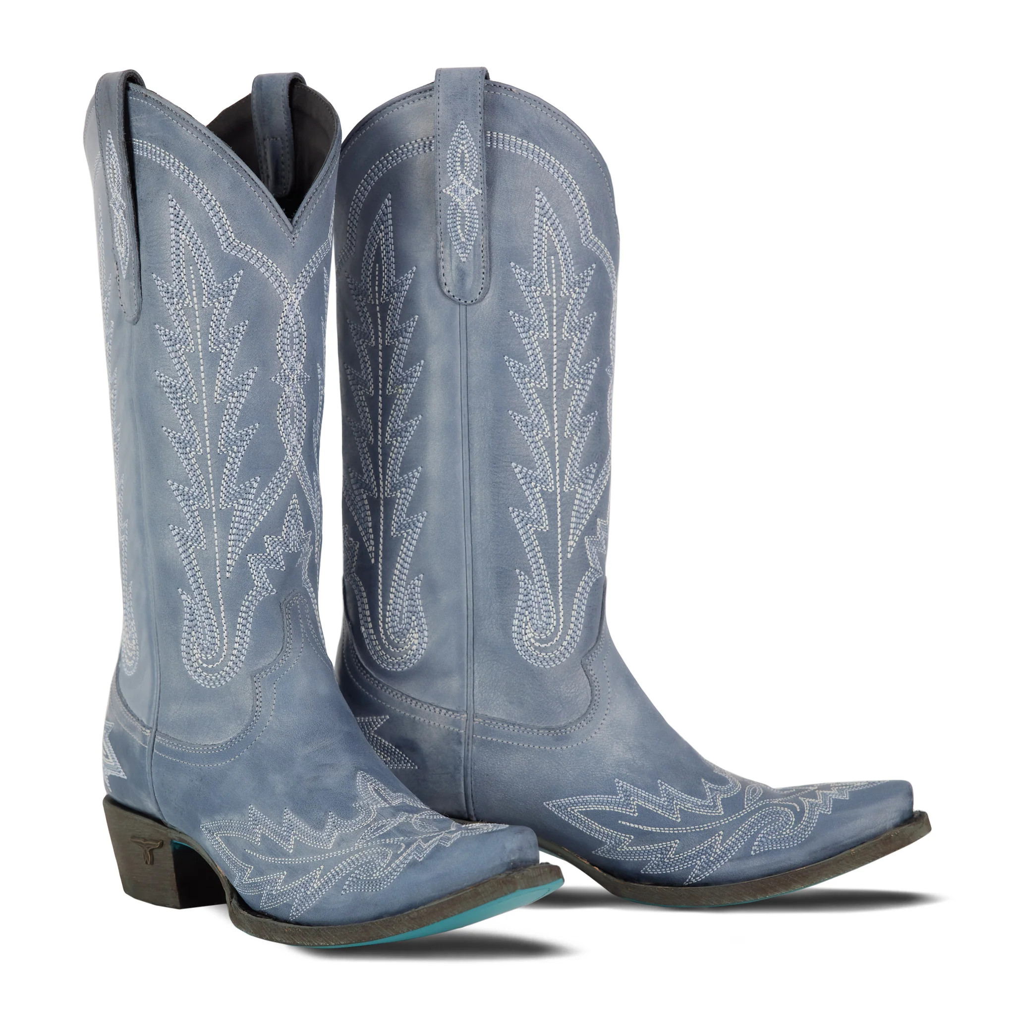 Lexington Boot - Washed Denim | Lane Boots
