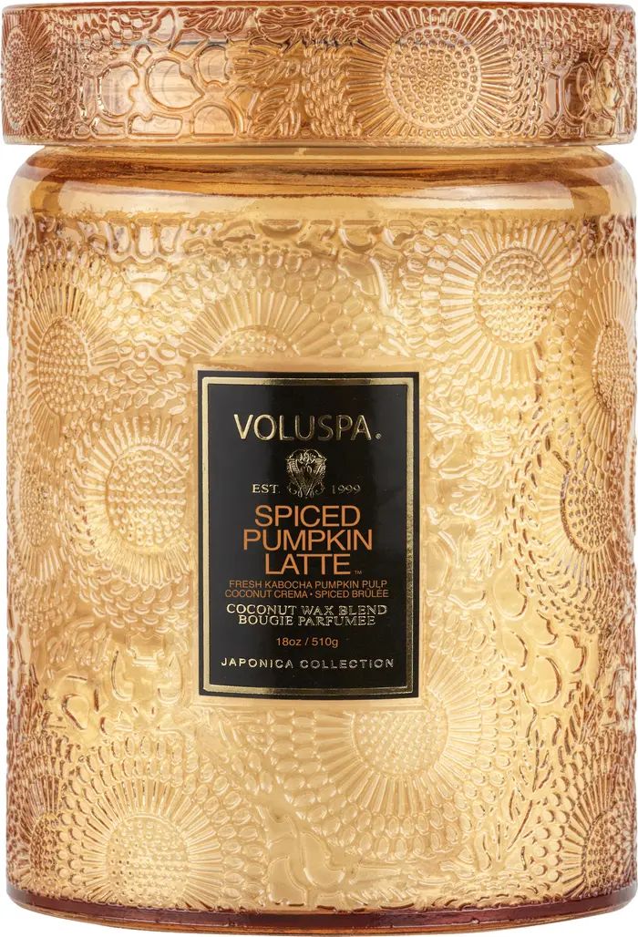 Voluspa Spiced Pumpkin Latte Large Jar Candle | Nordstrom | Nordstrom