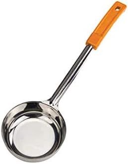 Amazon.com: Winco FPSN-8, 8 Oz Solid Stainless Steel Food Portioner with Orange Plastic Handle, K... | Amazon (US)