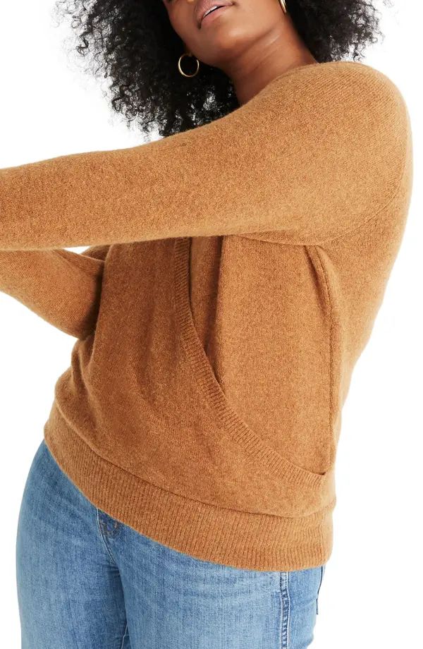 Faux Wrap Pullover Sweater | Nordstrom