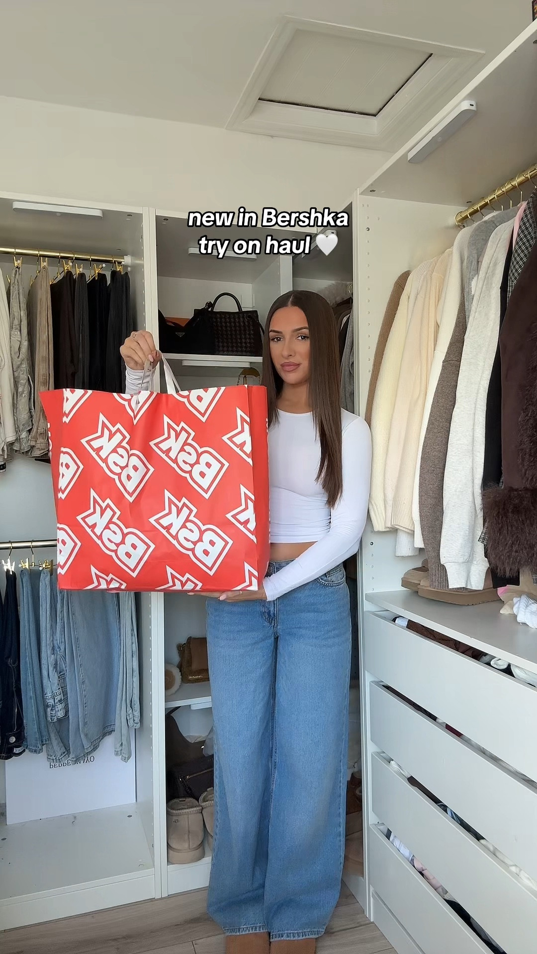 new in Bershka haul autumn haul 🤍🍂