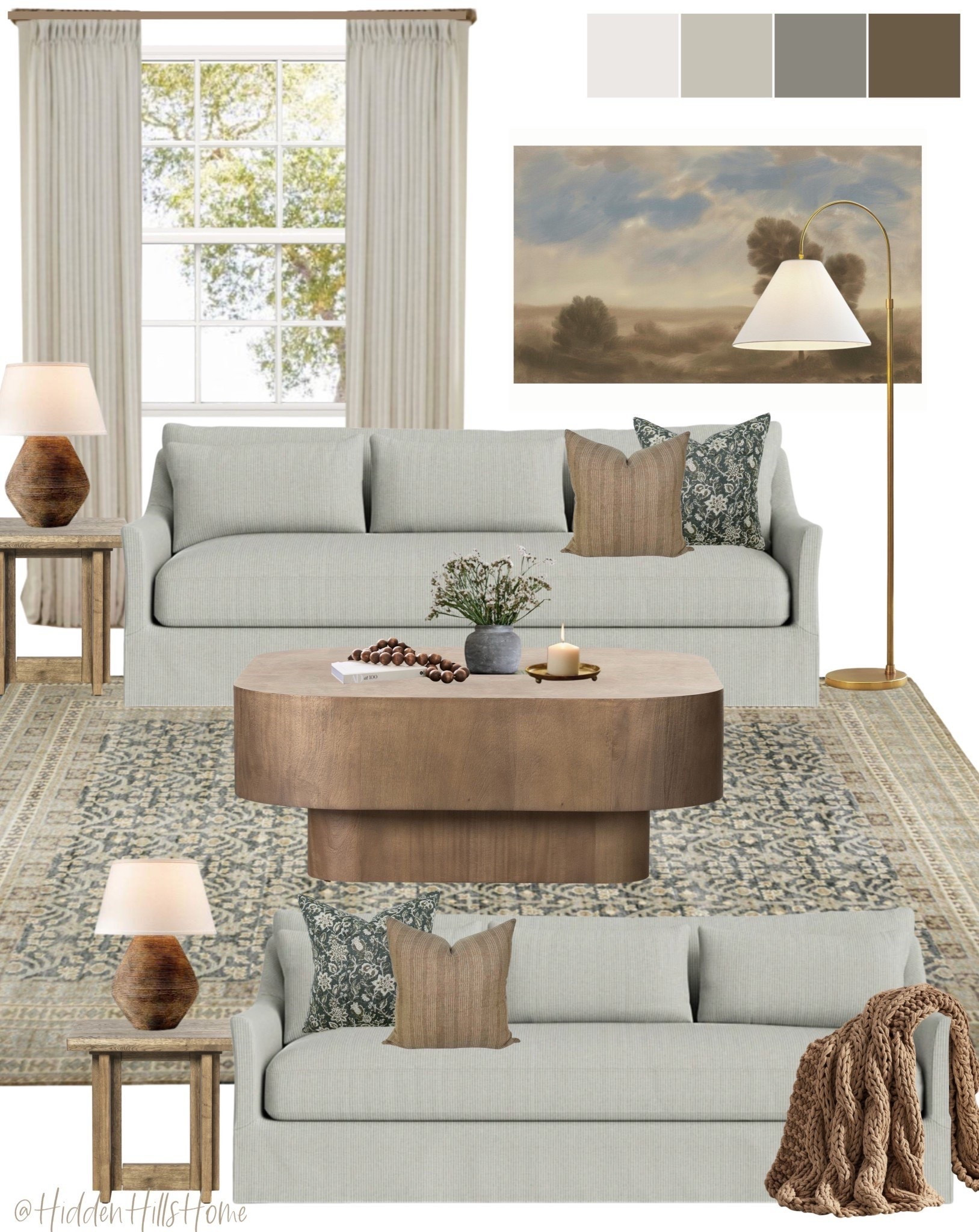 Living room decor, coffee table decor, home decor ideas, living room design, living room mood board, sofa, rug, home decor inspiration, cozy living space #livingroom

#LTKSeasonal #LTKHome #LTKSaleAlert