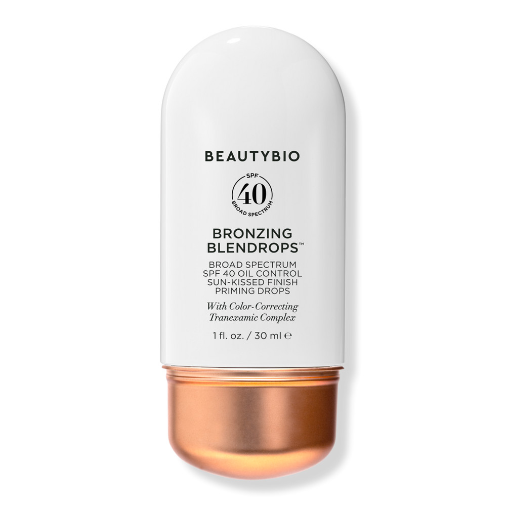 BeautyBio Bronzing Blendrops SPF 40 Priming Drops | Ulta