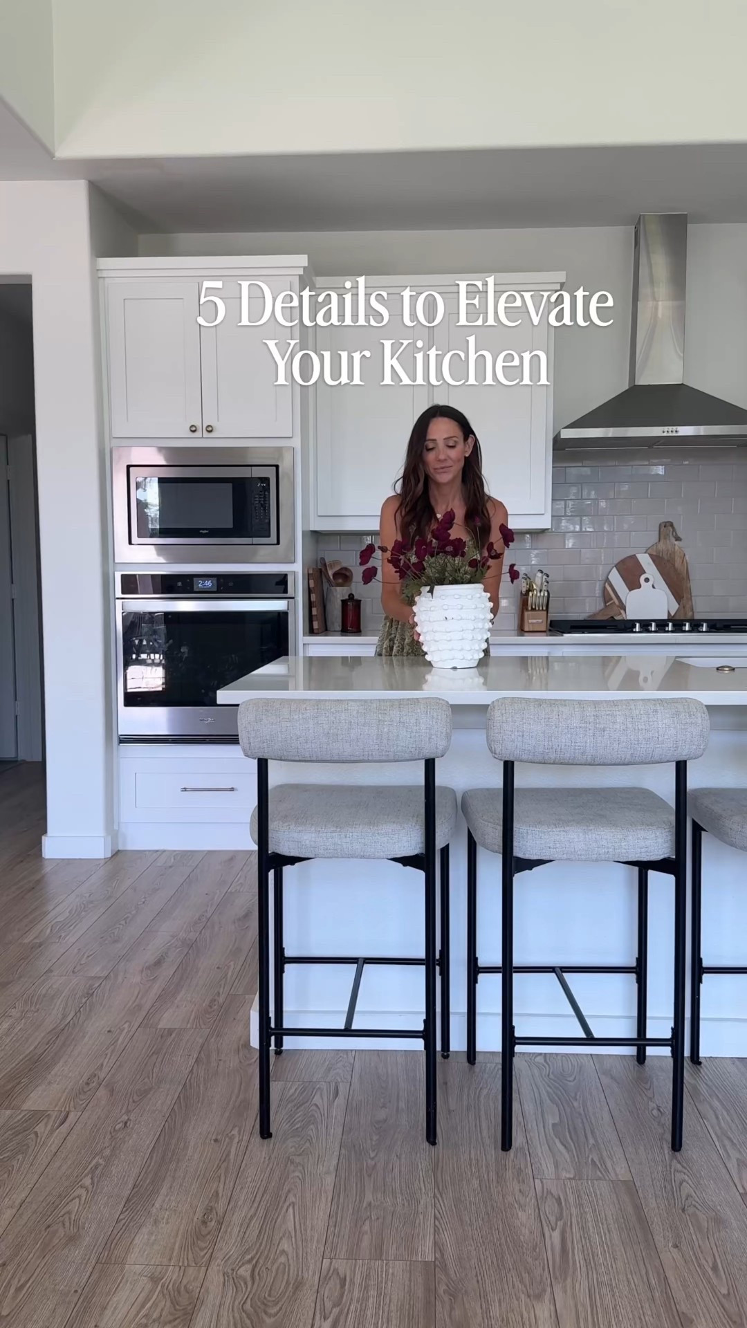 5 details to elevate your kitchen from @Wayfair 

Kitchen hardware, cabinet hardware, brass hardware, spring florals, kitchen pendant, neutral kitchen, faux florals, spring flowers, kitchen decor, sink faucet, non toxic utensils, wood kitchen utensils 

#ad #wayfairpartner #wayfair

#LTKHome