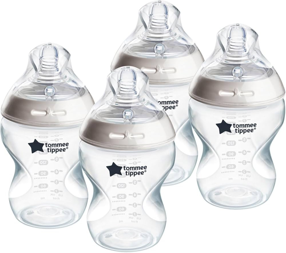 Tommee Tippee Natural Start Anti-Colic 9 oz BPA Free Baby Bottles, 0+ Months, Slow Flow Breast-Li... | Amazon (US)