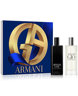Men's 2-Pc. Acqua di Giò & Armani Code Eau de Toilette Gift Set | Macy's