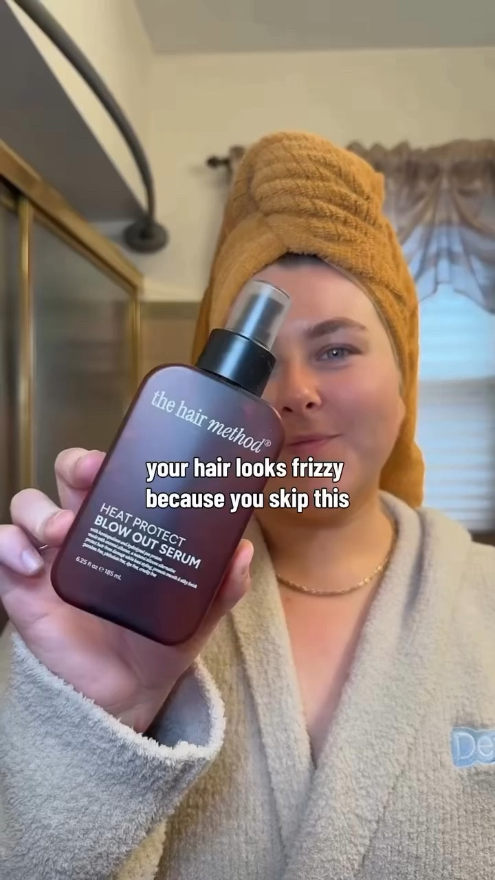 this is the step that changed my hair 😭✨

using @thehairmethod_official blow out serum before styling makes such a difference — smoother, less frizz, and the glossiest blowout finish

#haircare #frizzyhair #blowout #shinyhair #hairroutine ✨

#LTKgrwm #LTKselfcare #LTKBeauty