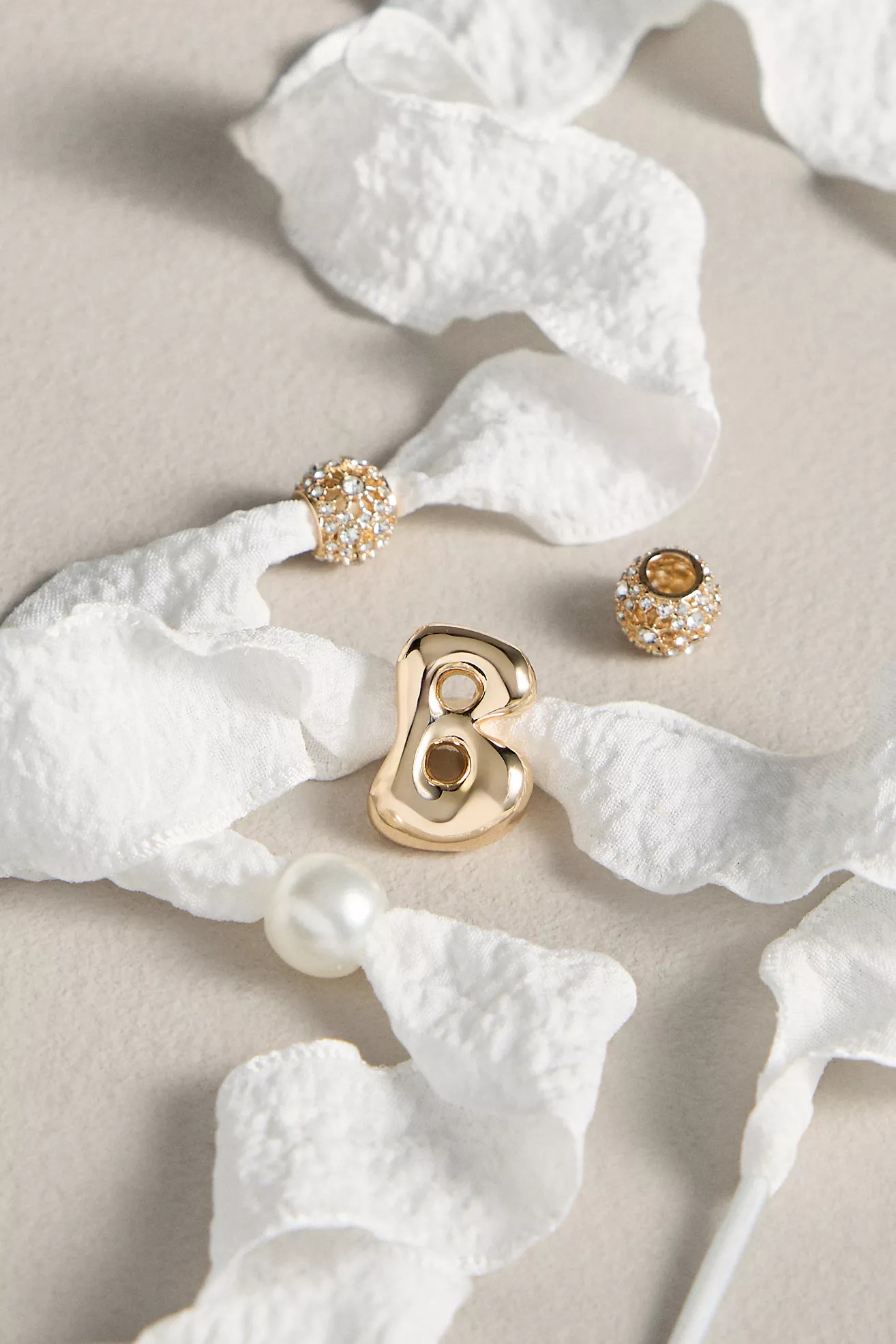 Monogram Charm Shoe Laces | Anthropologie (US)