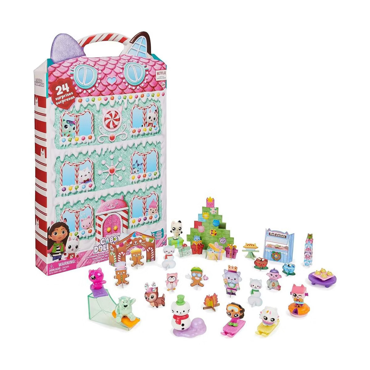 Gabby's Dollhouse, Advent Calendar 2023, 24 Surprise Toys with Figures, Stickers & Dollhouse Acce... | Target