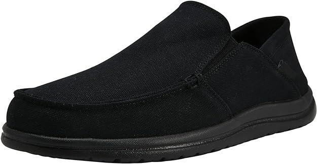 NAIHC Slip On Shoes for Men Casual Canvas Loafers Men's Deck Shoes Comfort Boat Shoes with Rubber... | Amazon (US)