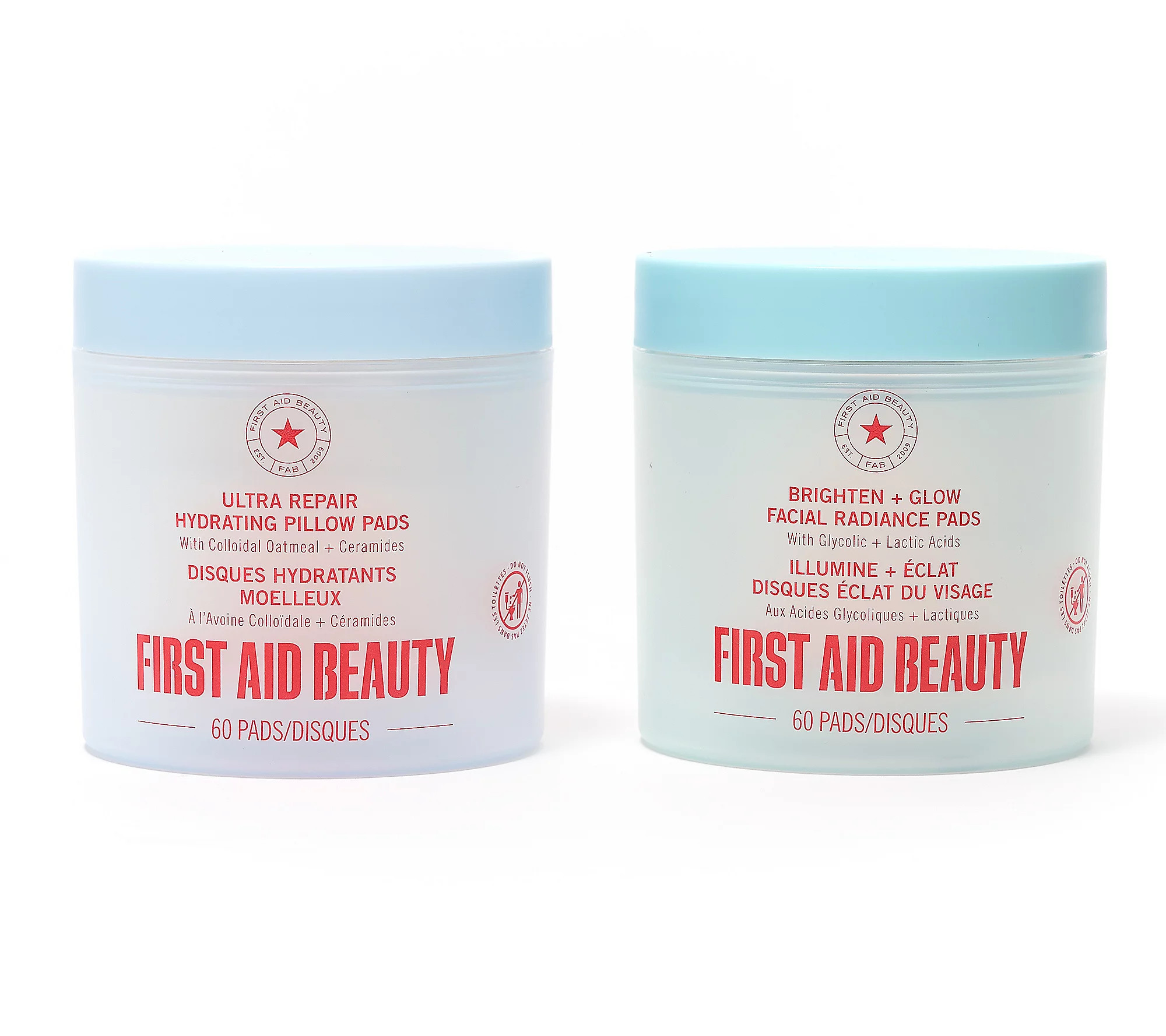 First Aid Beauty 60ct Facial Radiance + Pillow Pads Set | QVC