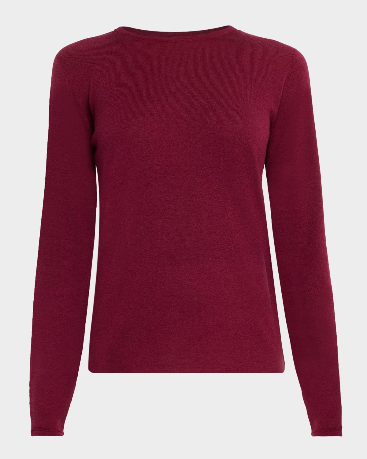 Machine Washable Cashmere Scoop-Neck Pullover | Neiman Marcus