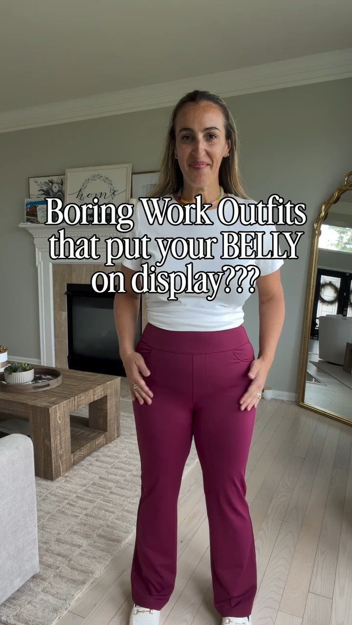 Idk about you but summer workwear was always a struggle. It’s hot outside but cold inside. Here’s some options I think you’ll love that are affordable and comfortable! Everything is a medium.  I could size down in the polka dot skirt and pink dress 

#workwear #apronbelly 

 #LTKootd #LTKOver40 #LTKWorkwear