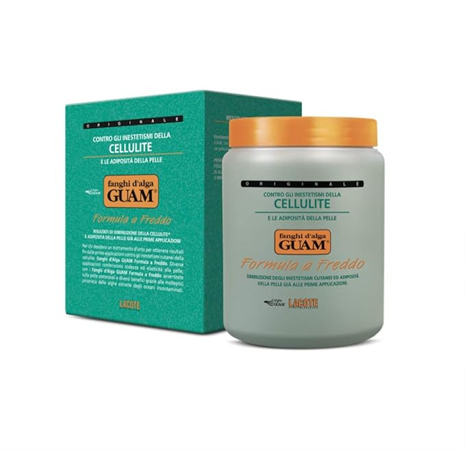 Guam Anti-cellulite Mud COLD FORMULA, Seaweed Body Wrap for Cellulite, Skin Tightening Clay Again... | Amazon (US)