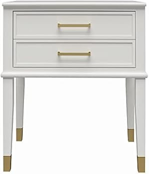 CosmoLiving Westerleigh End Table, White | Amazon (US)
