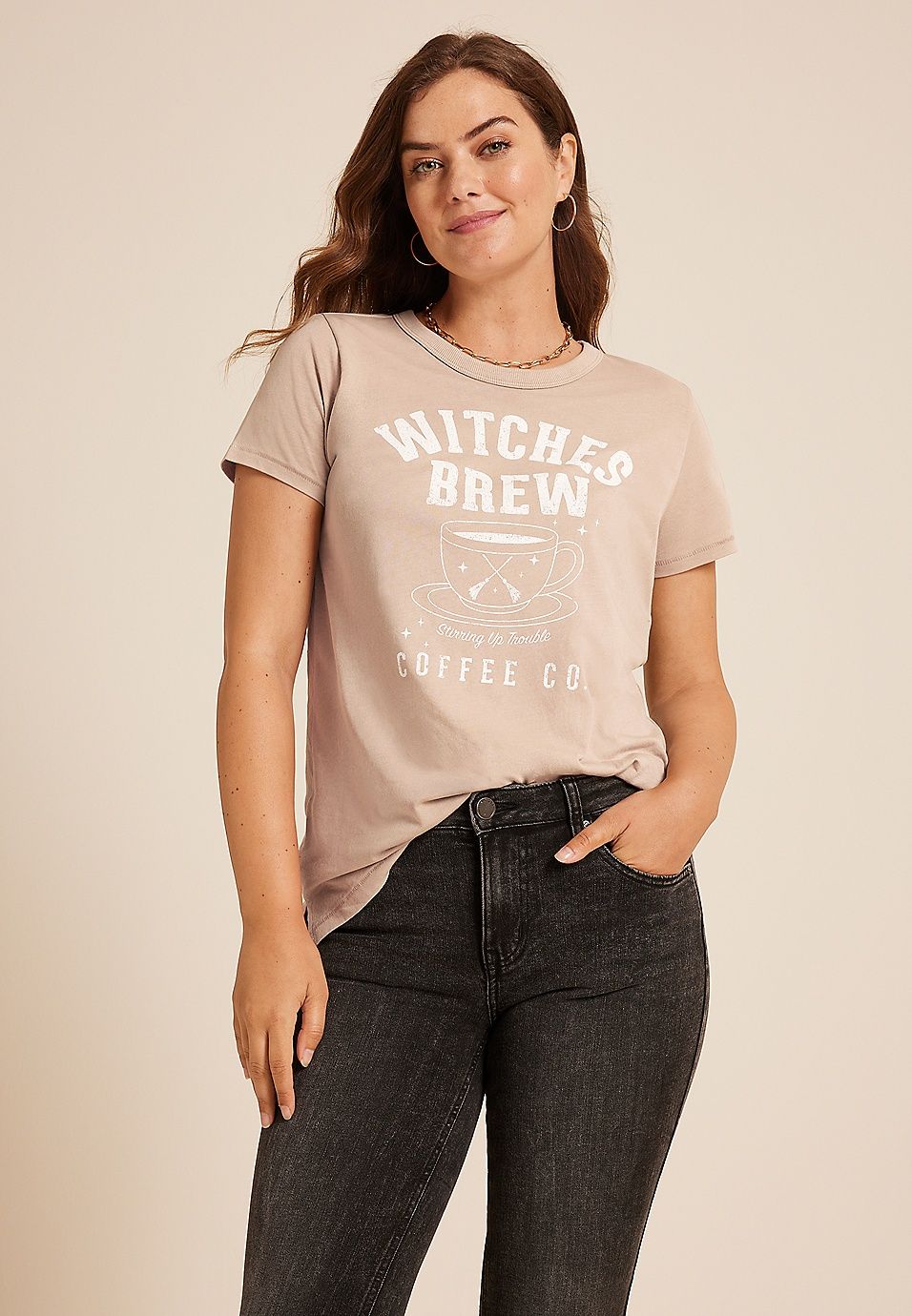 Witches Brew Classic Fit Graphic Tee | Maurices