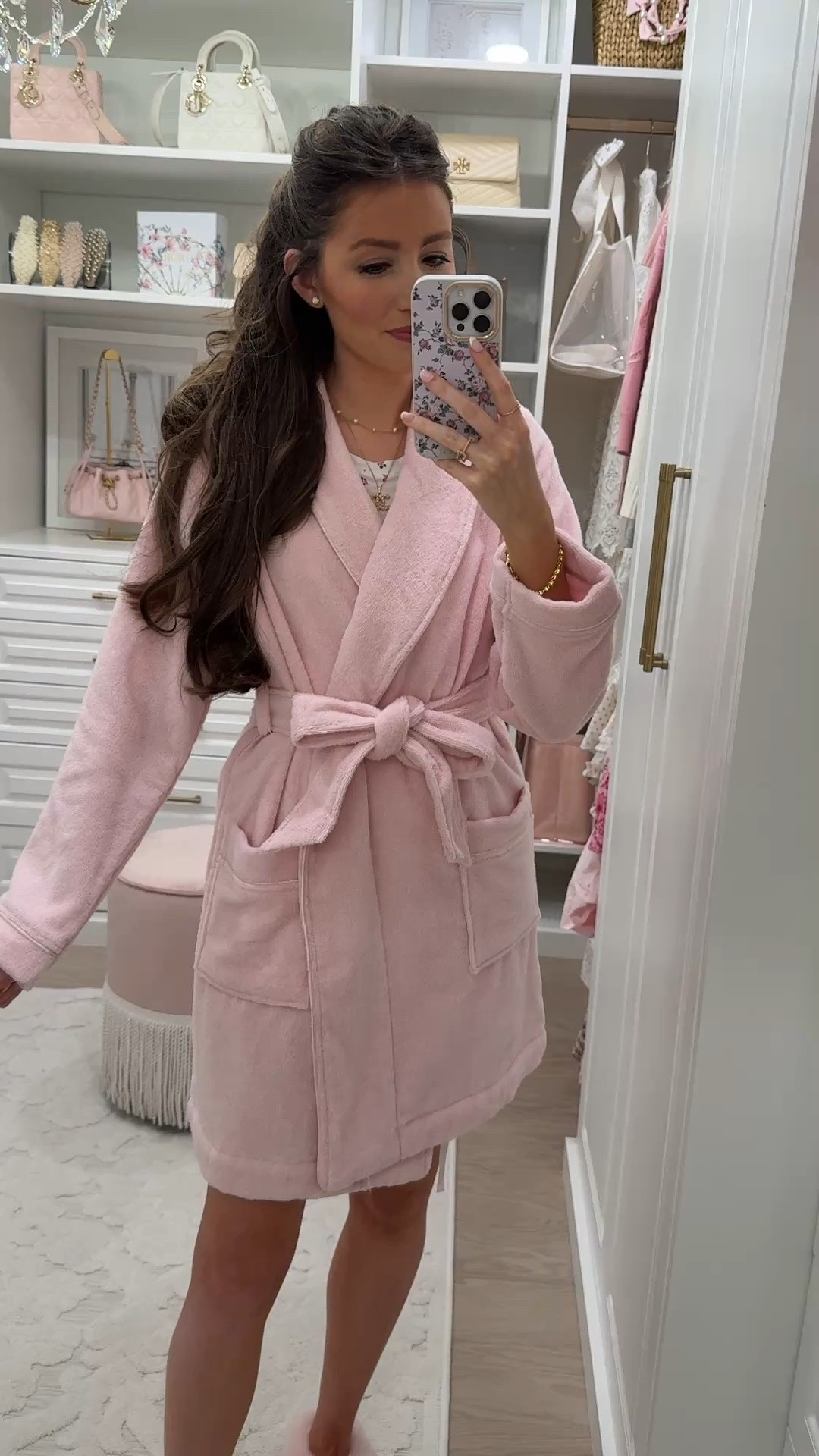 Nordstrom anniversary sale favorite! This 100% cotton terry robe is sooo comfy and soft! Wearing XS, TTS! Also linked the pajamas I got too!

#LTKSaleAlert #LTKSeasonal