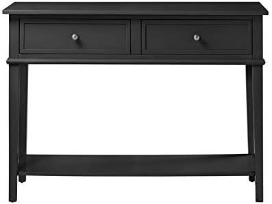 Pemberly Row Versatile Console Table in Black | Amazon (US)