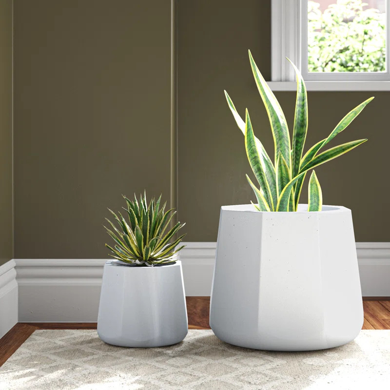 Handmade Outdoor Pot Planter - Set of 2 | Wayfair North America