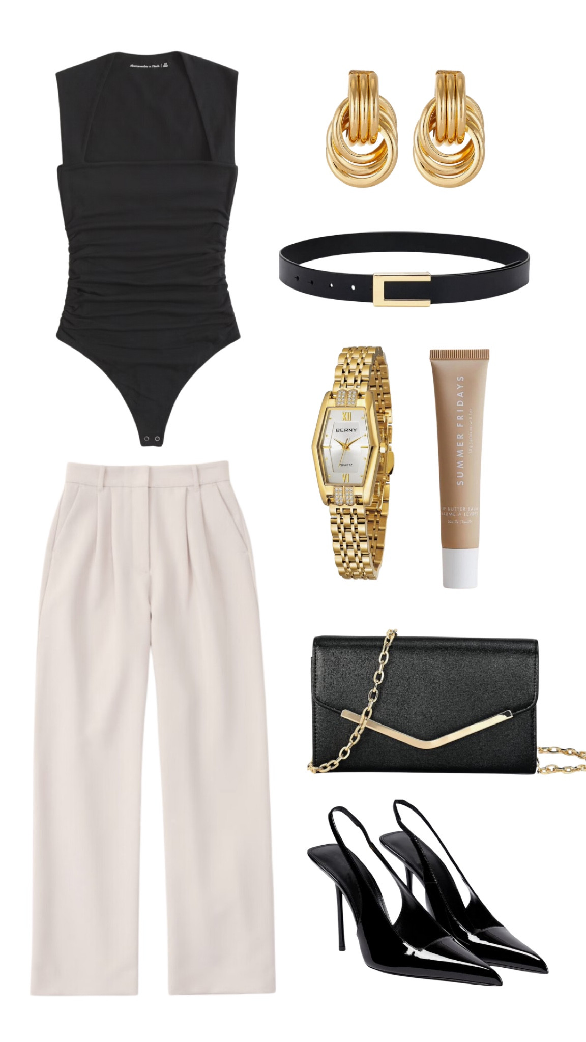 Neutral Outfit Inspo

Neutral outfit inspo, corporate girly, office fits, Abercrombie, trousers, black bodysuit, neutral fashion, elevated looks, women’s fashion, petite fashion, business casual, Amazon fashion, Amazon clutch purse, dainty gold watch, summer Fridays, black belt, pointed toe heels, black heels 

#LTKbeauty #LTKstyletip #LTKworkwear