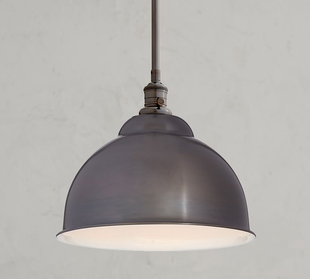 Metal Bell Pole Pendant | Pottery Barn (US)