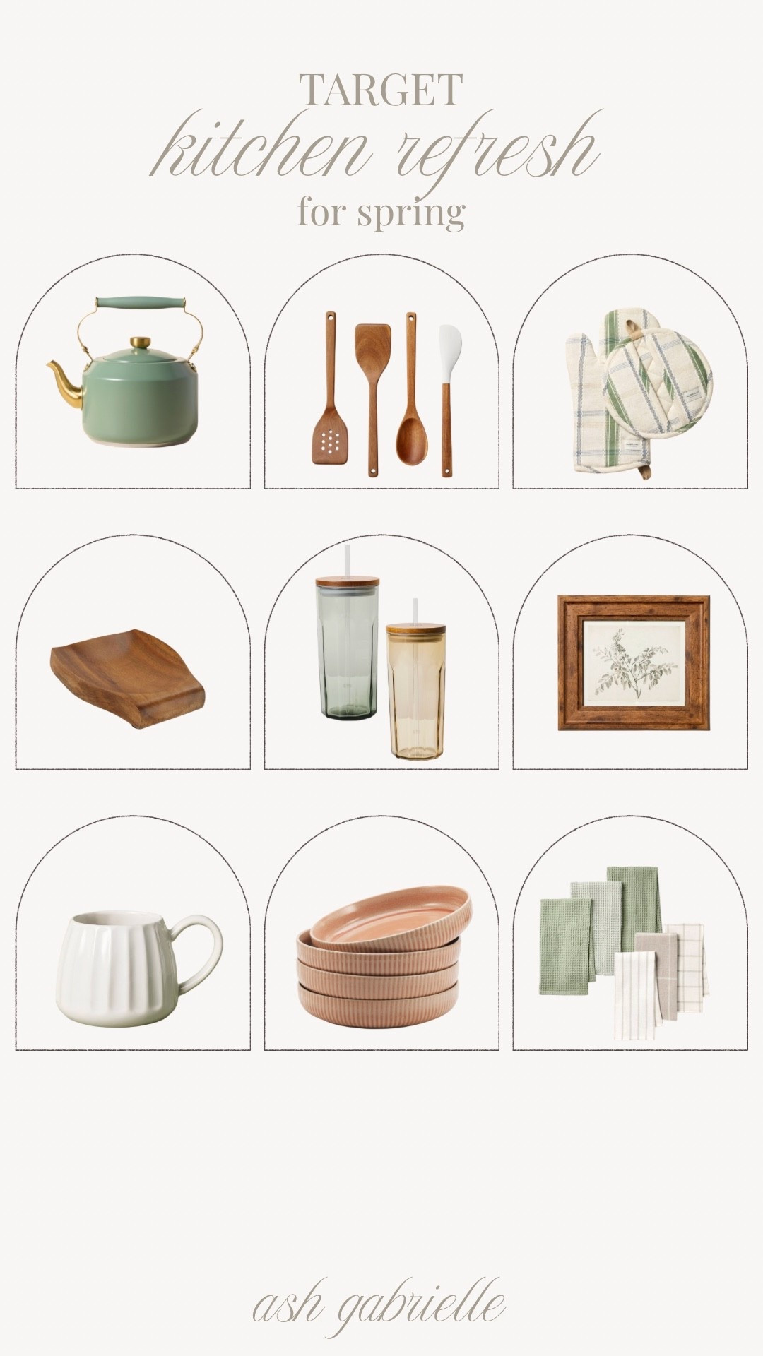 A nice spring refresh to bring in some light colors to your kitchen 🌿 so many cute pieces currently at Target and some even on sale 

#LTKHome #LTKSeasonal